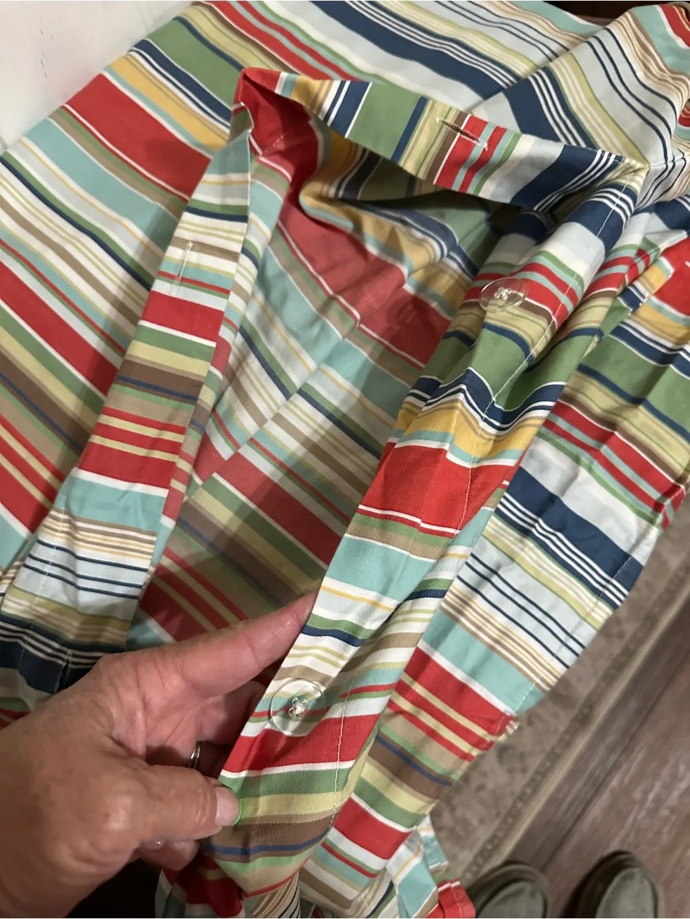 Pottery Barn bright multicolor